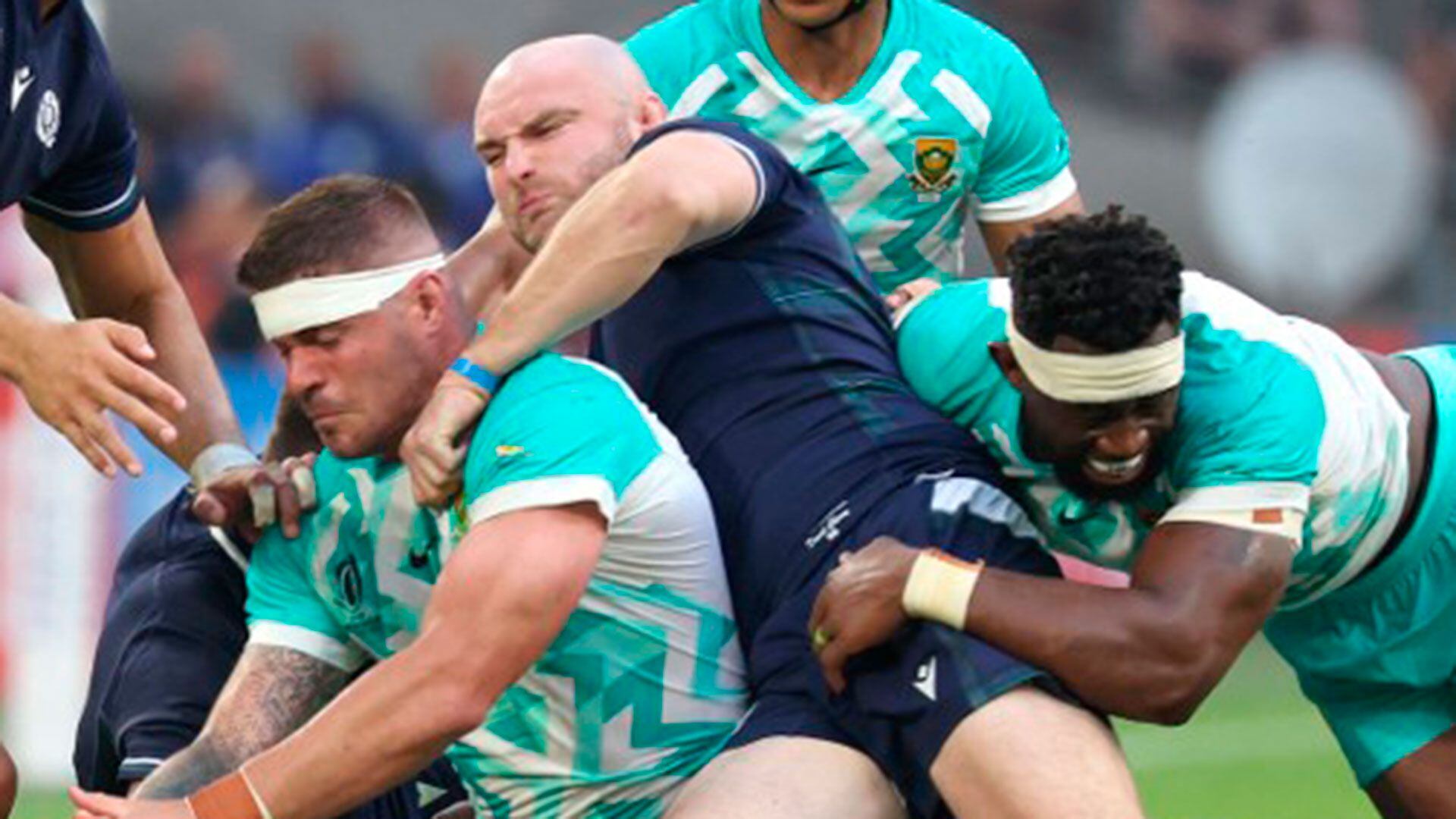 David Cherry se pierde lo que resta del Mundial de rugby (AFP)
