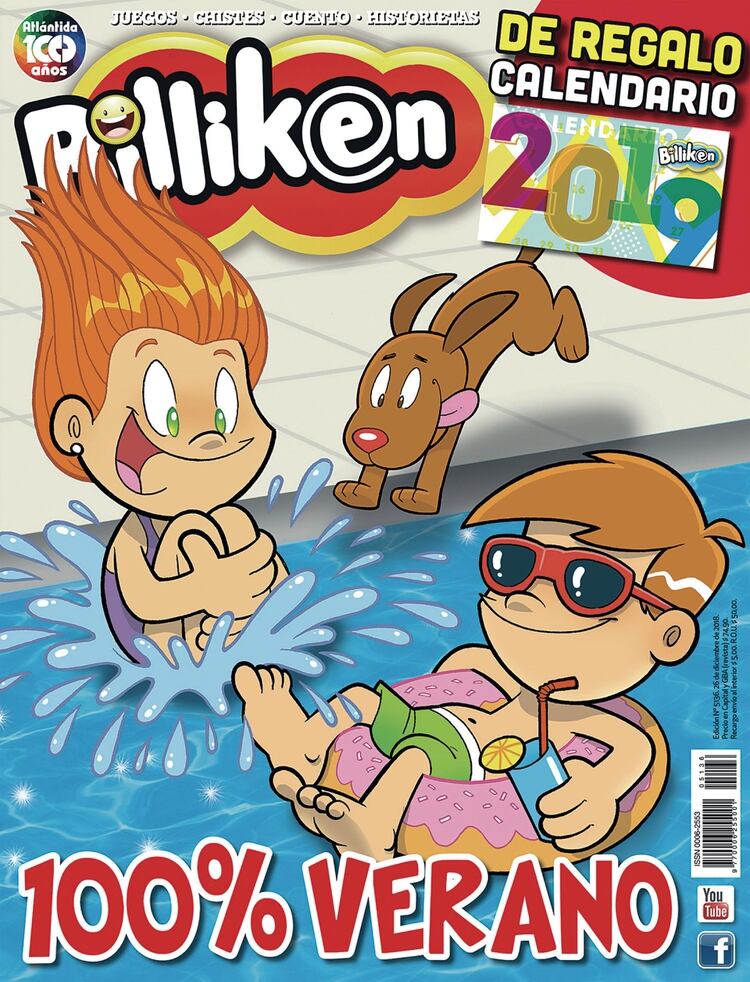 La última edición de 2018 de Billiken para que los chicos disfruten en verano. La centenaria revista también se hace fuerte en las redes y en YouTube.