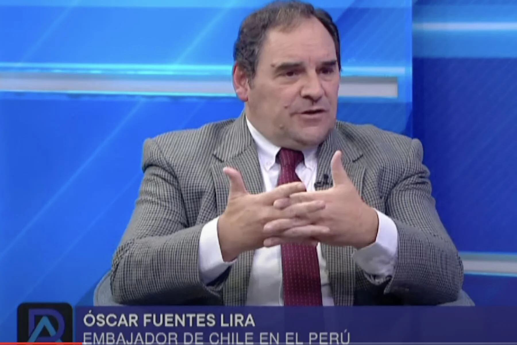 Óscar Fuentes es embajador de Chile en el Perú.