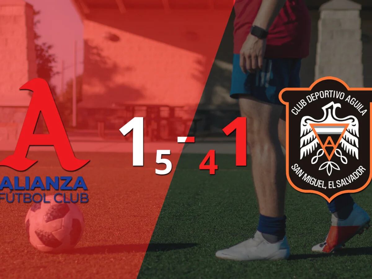 Alianza FC venció a CD Águila en la tanda de penales - Infobae