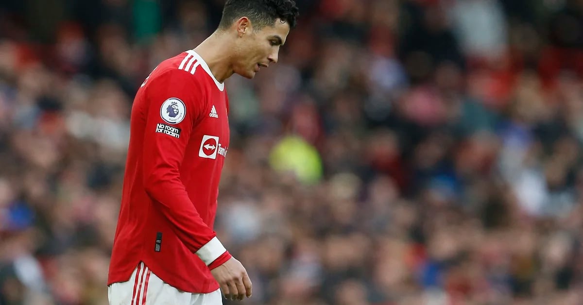 Cristiano Ronaldo, no olho da tempestade: dúvidas sobre sua lesão e o gesto que causou desconforto em seus companheiros do Manchester United