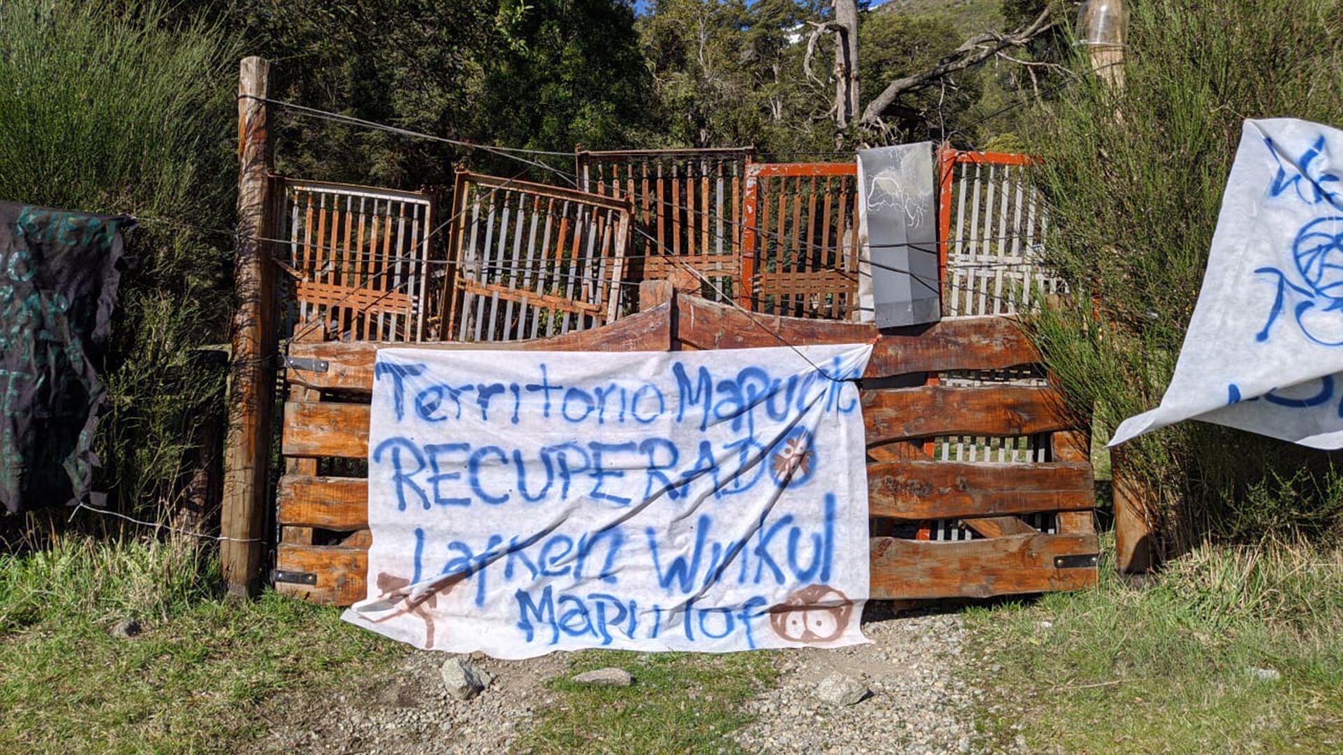 Los destrozos de los mapuches en Villa Mascardi