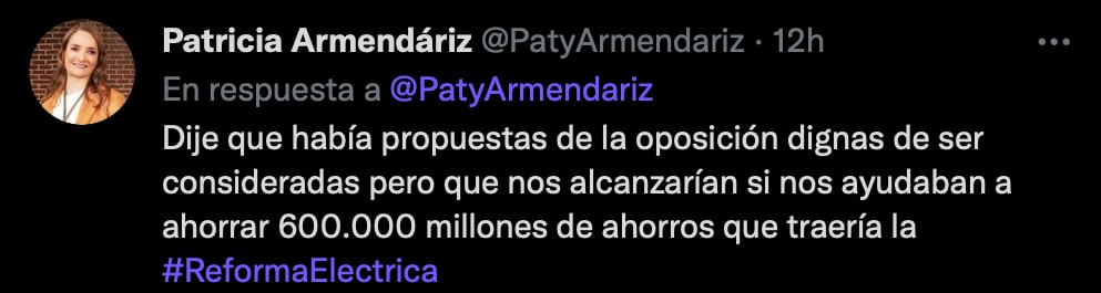 La empresaria aclaro la controversia con sus declaraciones en San Lázaro (Foto: Twitter/@PatyArmendariz)