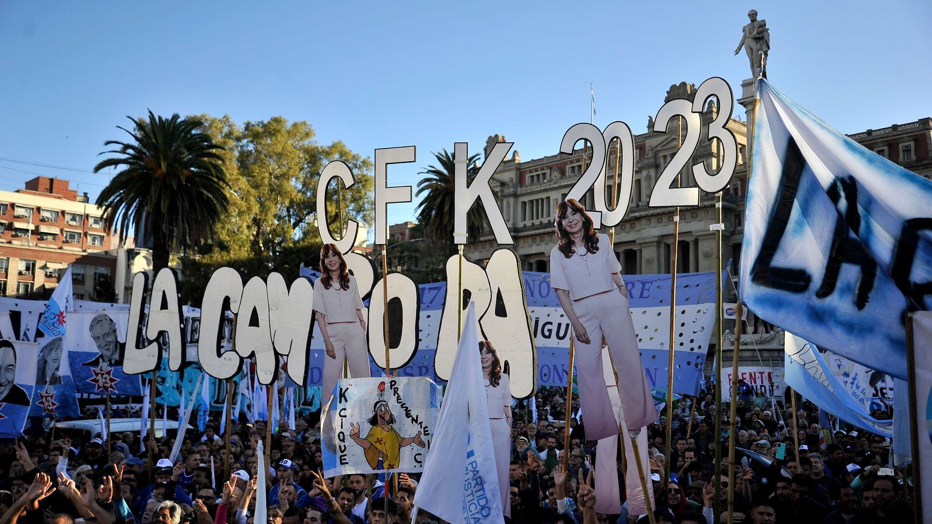 Marcha a tribunales por Cristina Kirchner