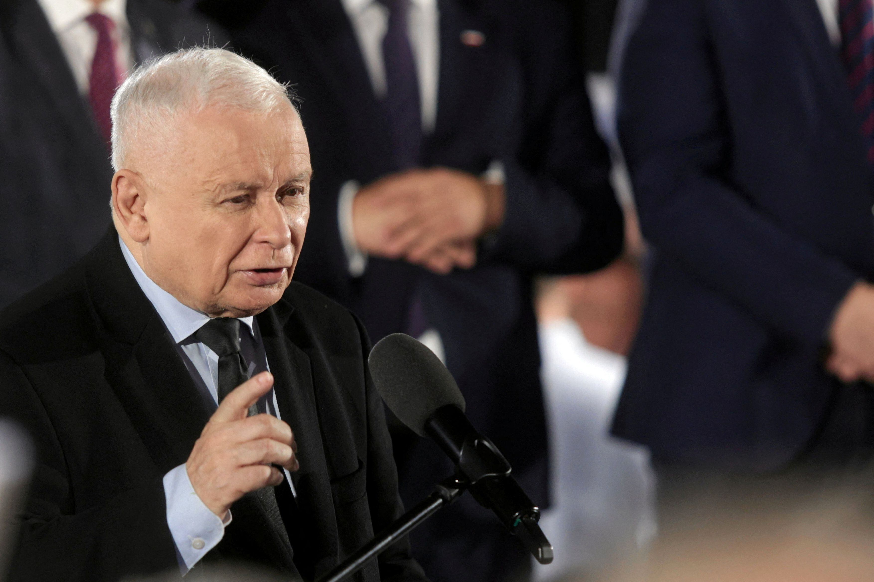 Jaroslaw Kaczynski, líder del PiS (via Reuters)