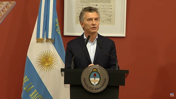 Mauricio Macri en el relanzamiento de Becas Progresar