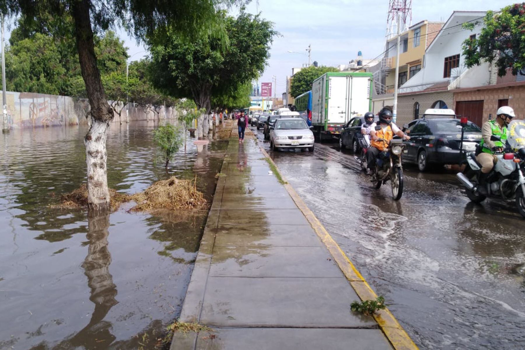 Las lluvias ya están afectando algunas zona del norte del país, en buena cuenta por el Fenómeno El Niño, de acuerdo a meteorólogos. (Andina)