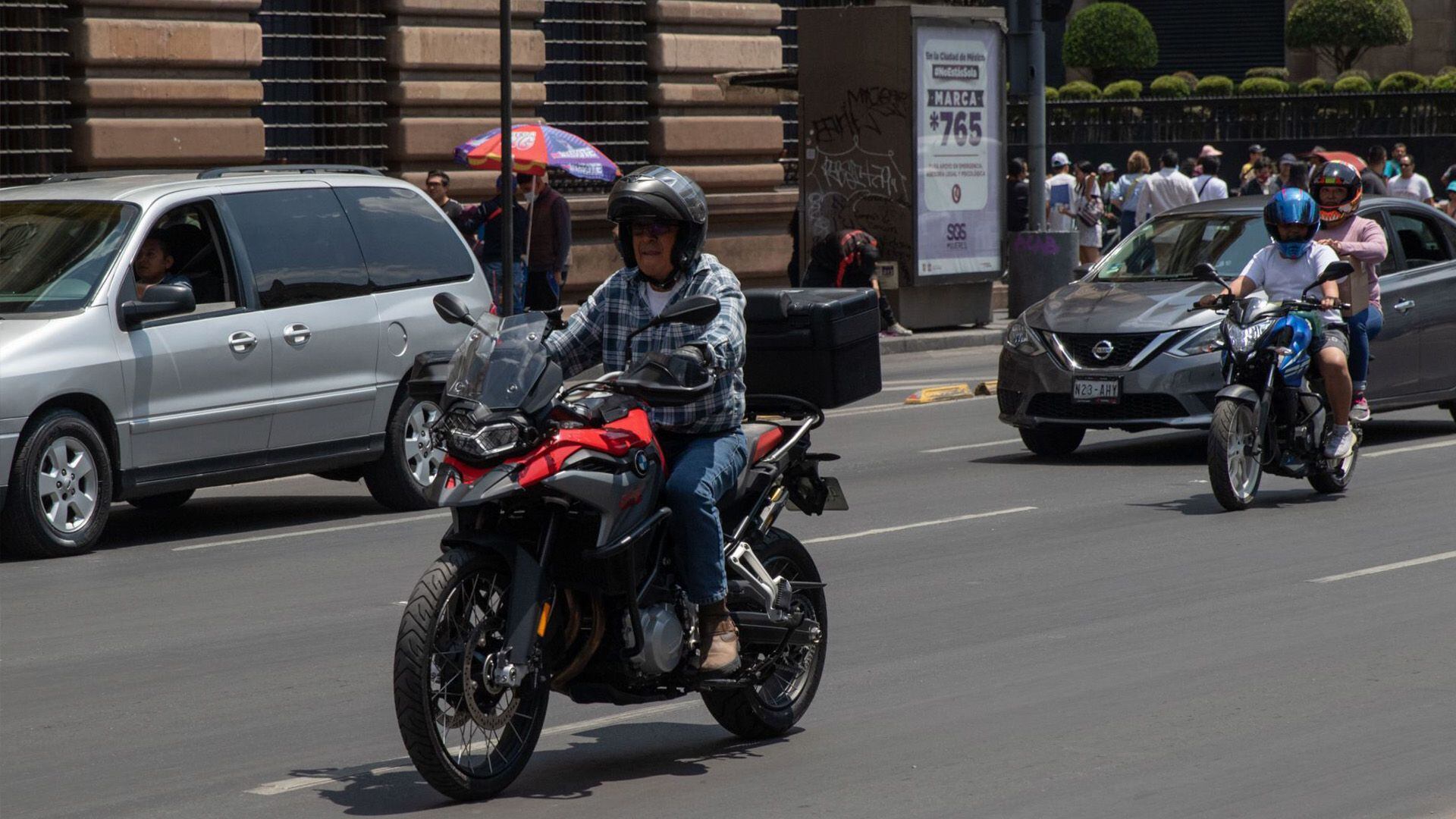 Modifican reglamento CDMX para motociclistas