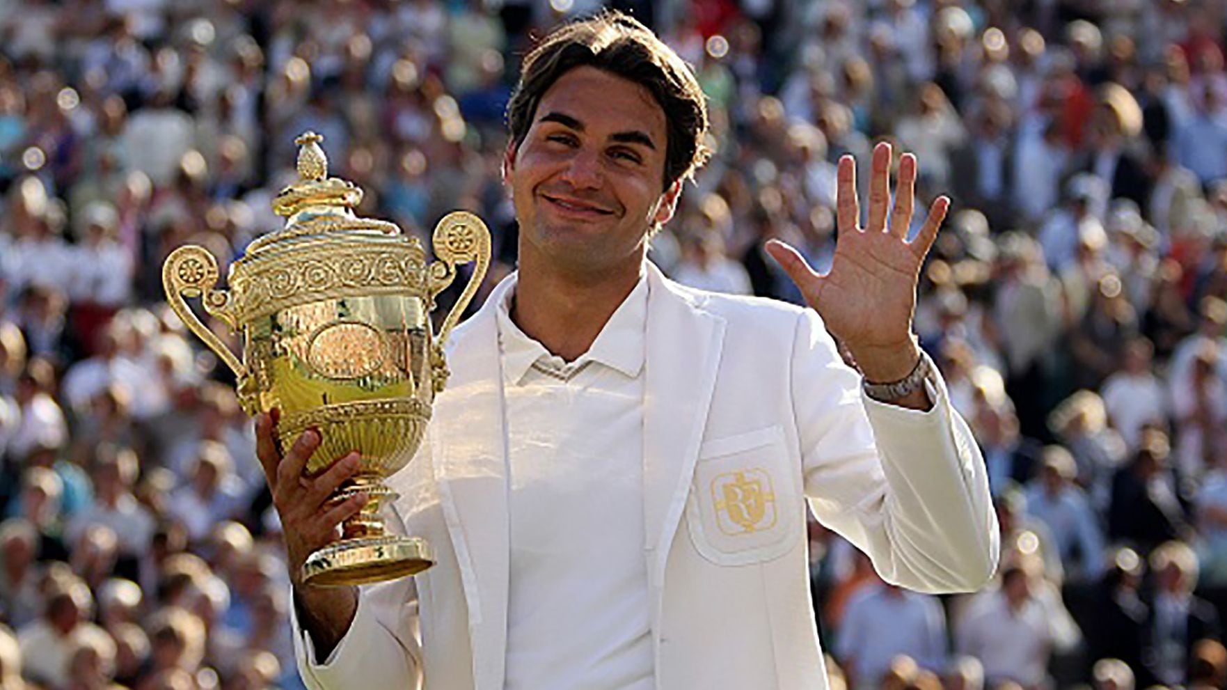 Roger Federer, en 2007. (Getty)