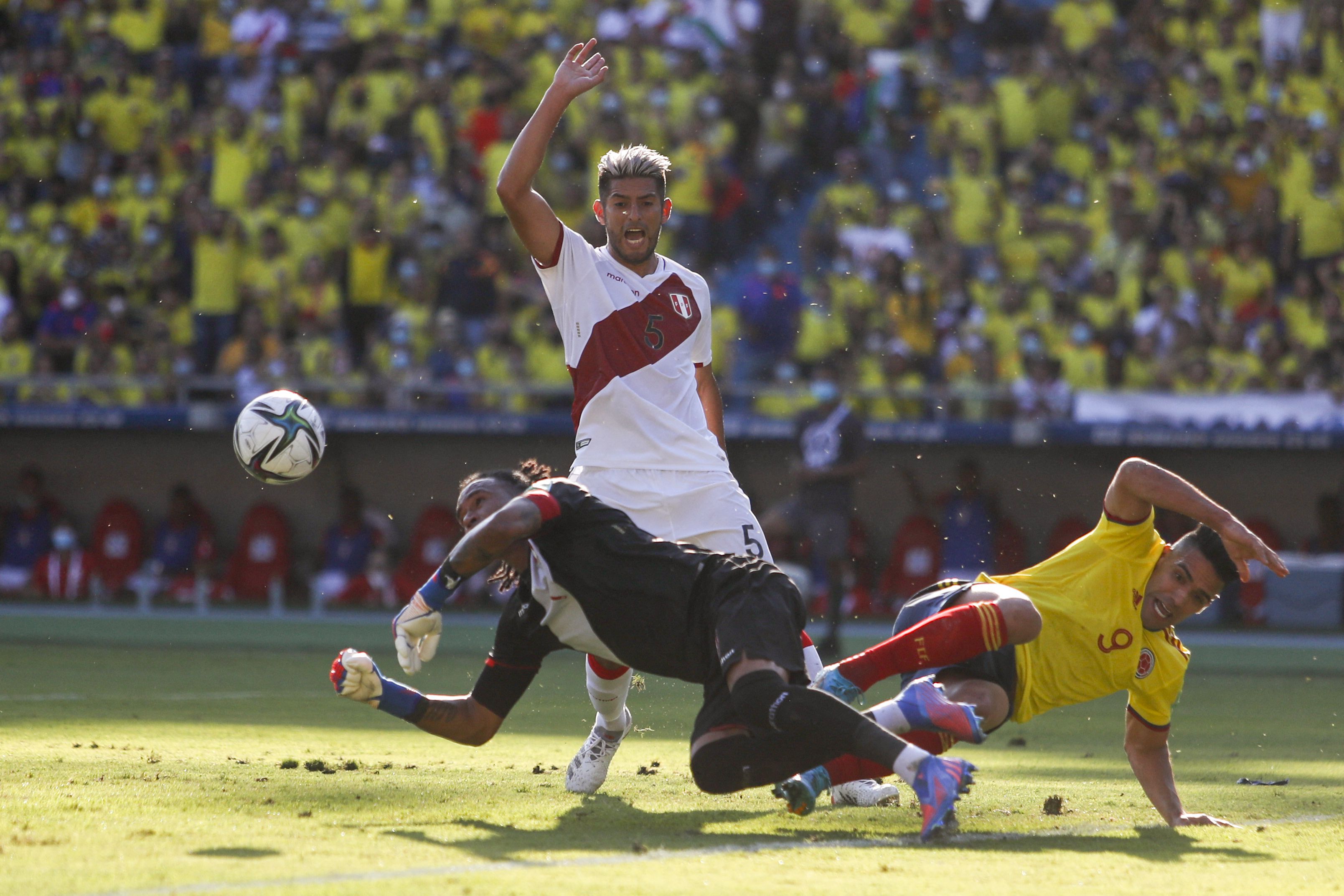 Peru vs. Colombia by Qualifiers Qatar 2022