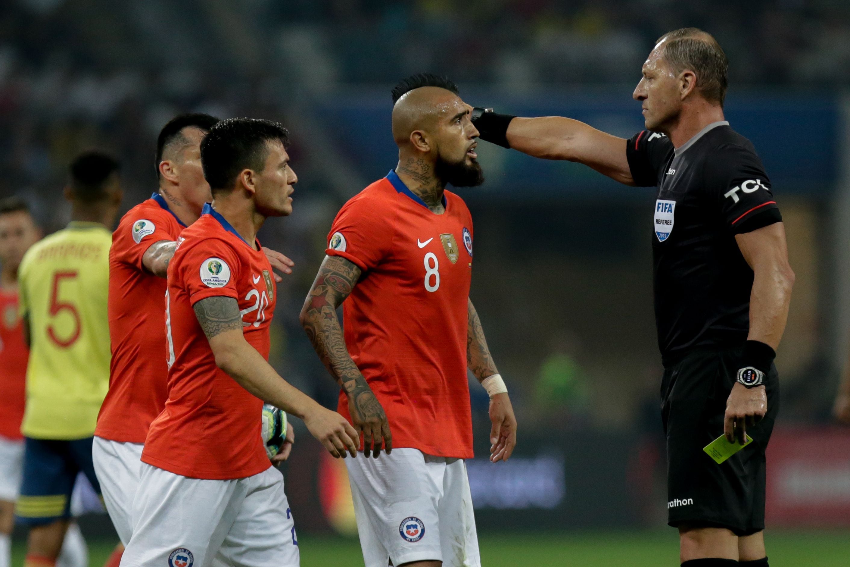 Arturo Vidal lleva más de un año fuera de la selección chilena - crédito Diego Pineda/Colprensa