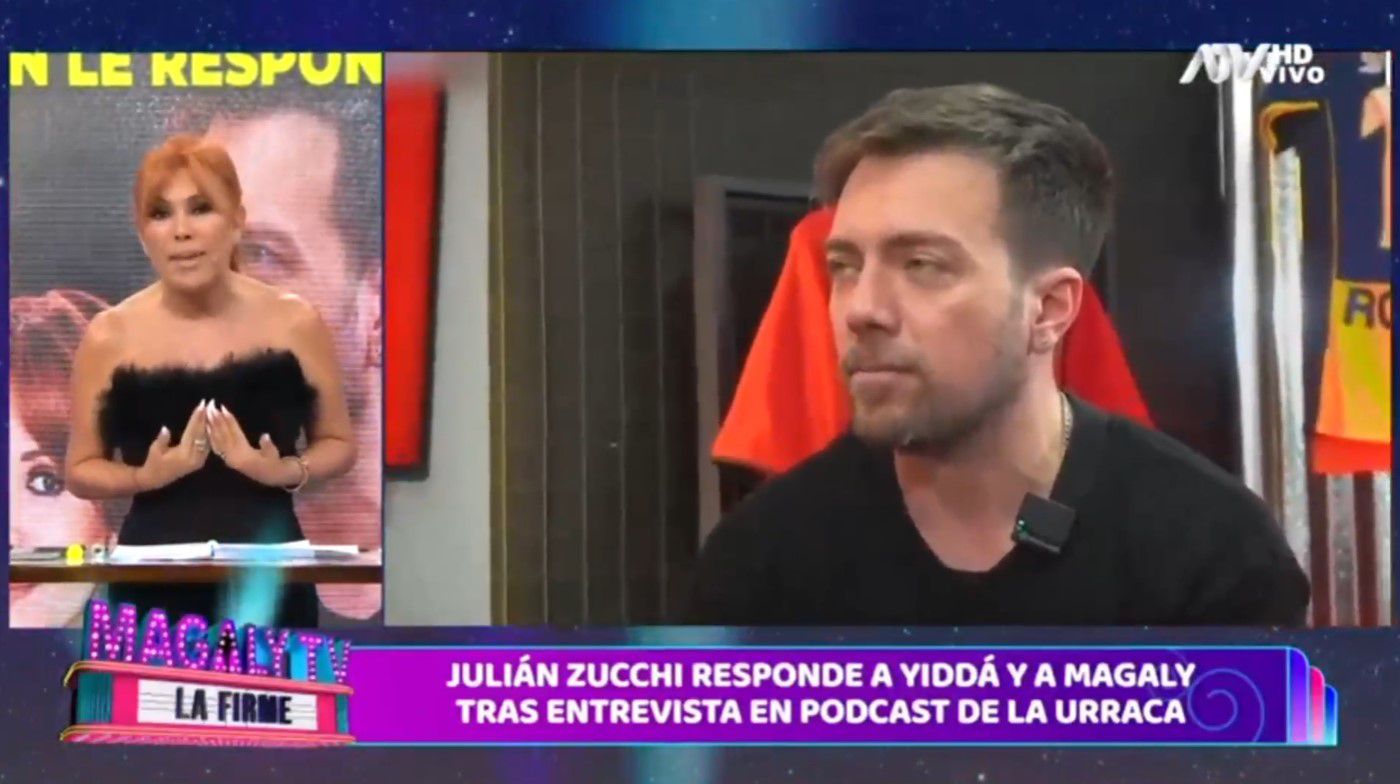 Magaly Medina responde a Julián Zucchi tras decirle que la odia. (Captura: Magaly TV La Firme)