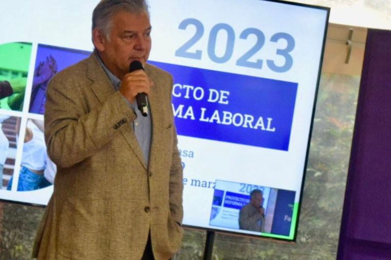 Jaime Cabal, presidente de Fenalco, presentó los resultados de la encuesta de Bitácora Express sobre la reforma laboral de Gustavo Petro.