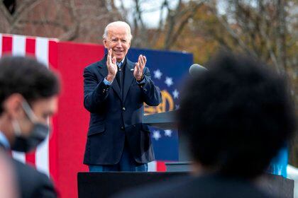 En la imagen, el presidente electo de Estados Unidos, Joe Biden. EFE/EPA/ALYSSA POINTER
