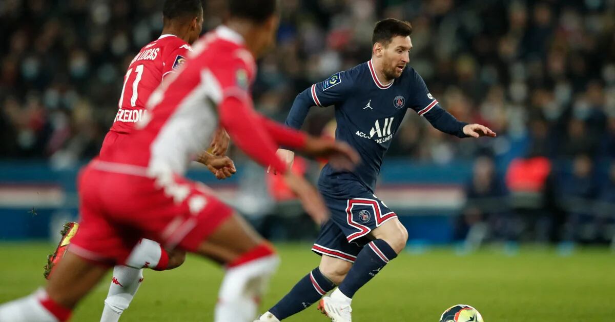 Con Messi e Di Maria, il Paris Saint-Germain batte il Monaco a Parigi