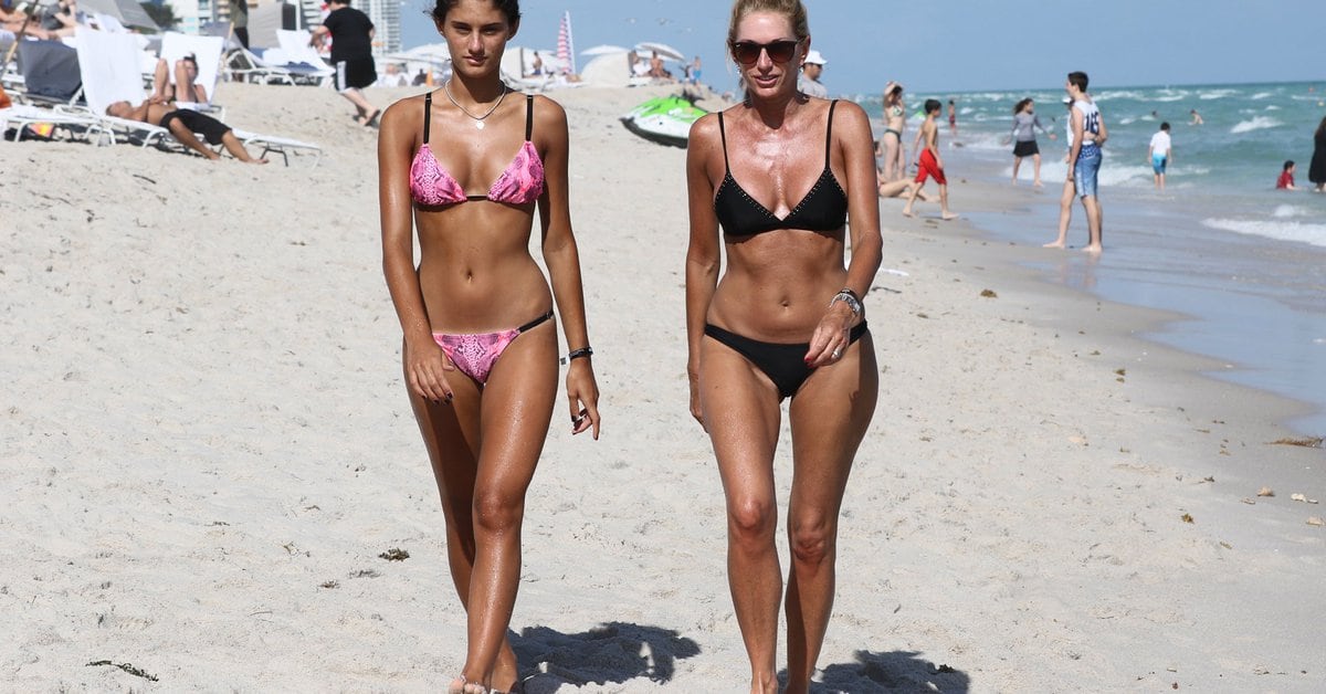 ¡dos Diosas Yanina Latorre Y Su Hija Lola En Bikini Por Miami Infobae