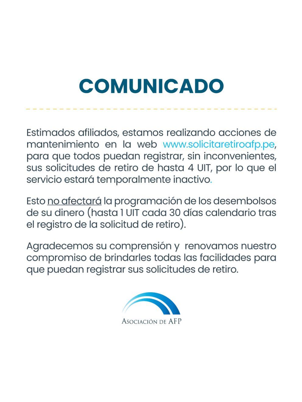 Comunicado