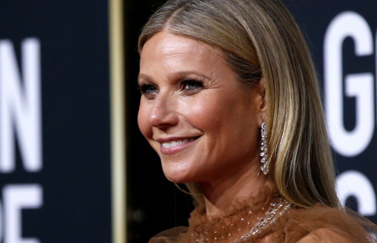 Gwyneth Paltrow, orgullosa de sus canas en los últimos Golden Globe Awards, en enero de este año. (Reuters)