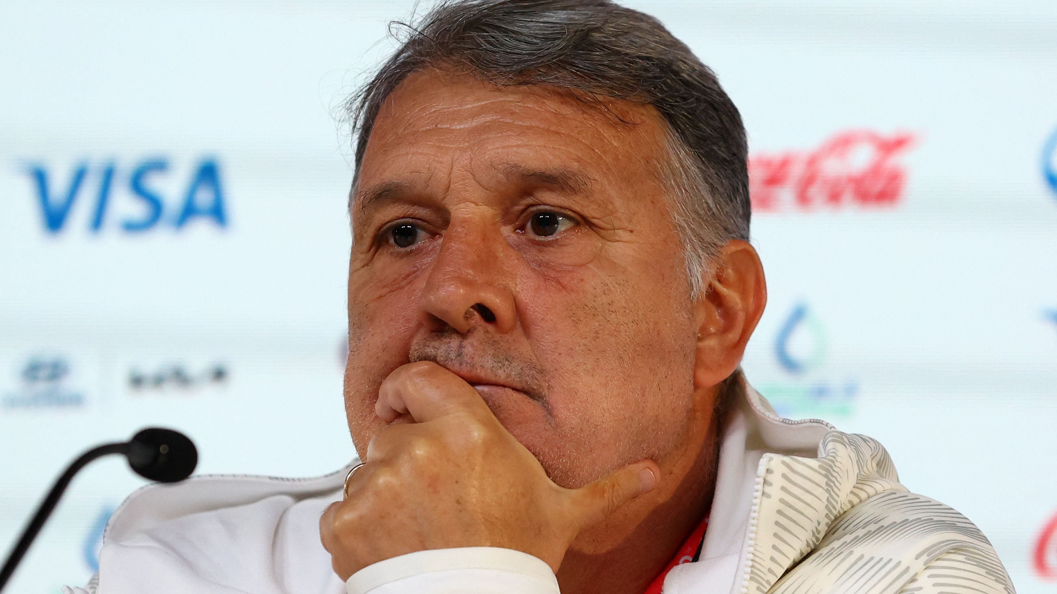 Gerardo Martino dirigió a México hasta la pasada Copa del Mundo en la que fue eliminado en primera ronda (REUTERS/Gareth Bumstead)