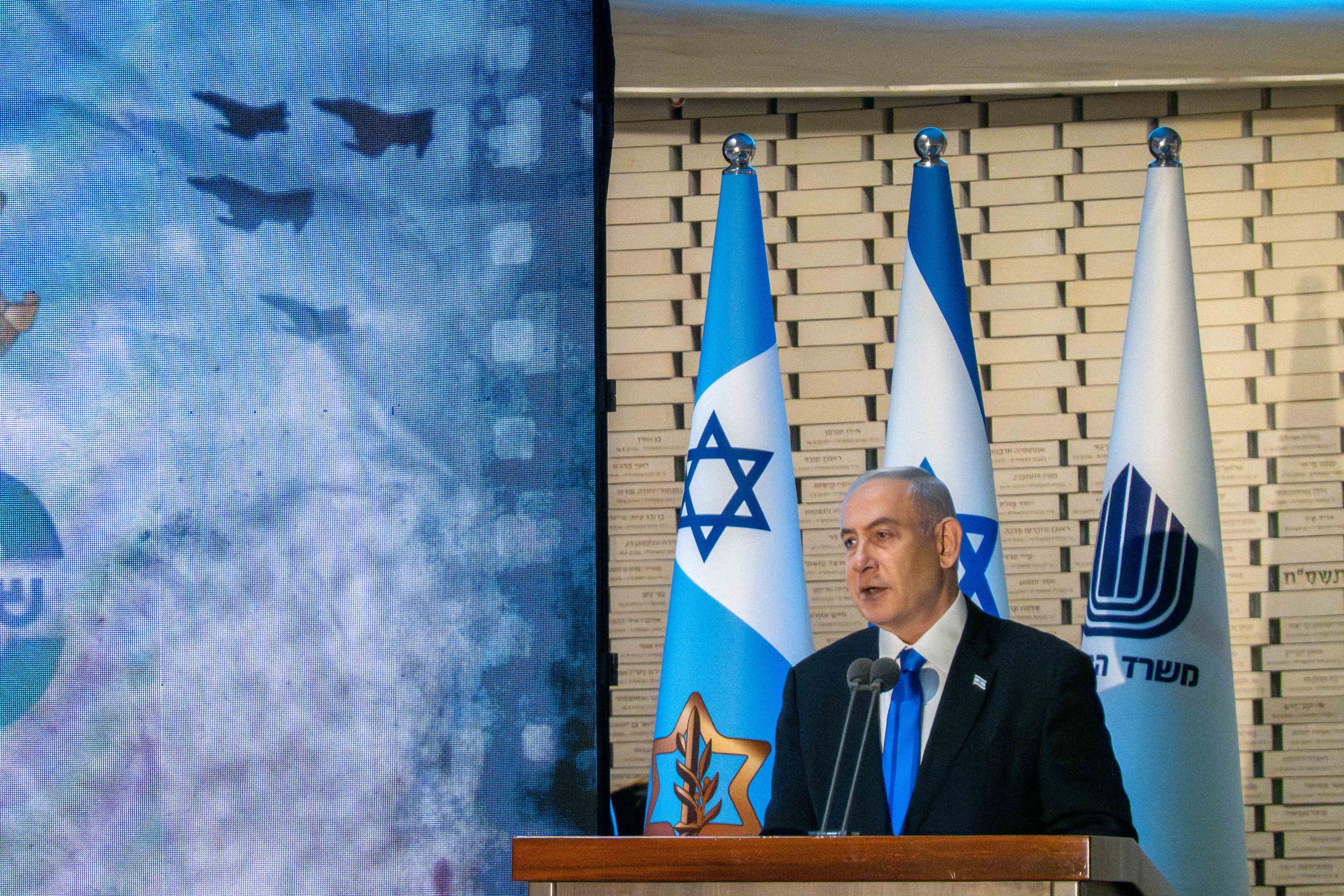 Netanyahu anunció un gobierno de unidad nacional para hacer frente a los ataques terroristas de Hamas (Nir Alon/Zuma Press Wire/Dpa)