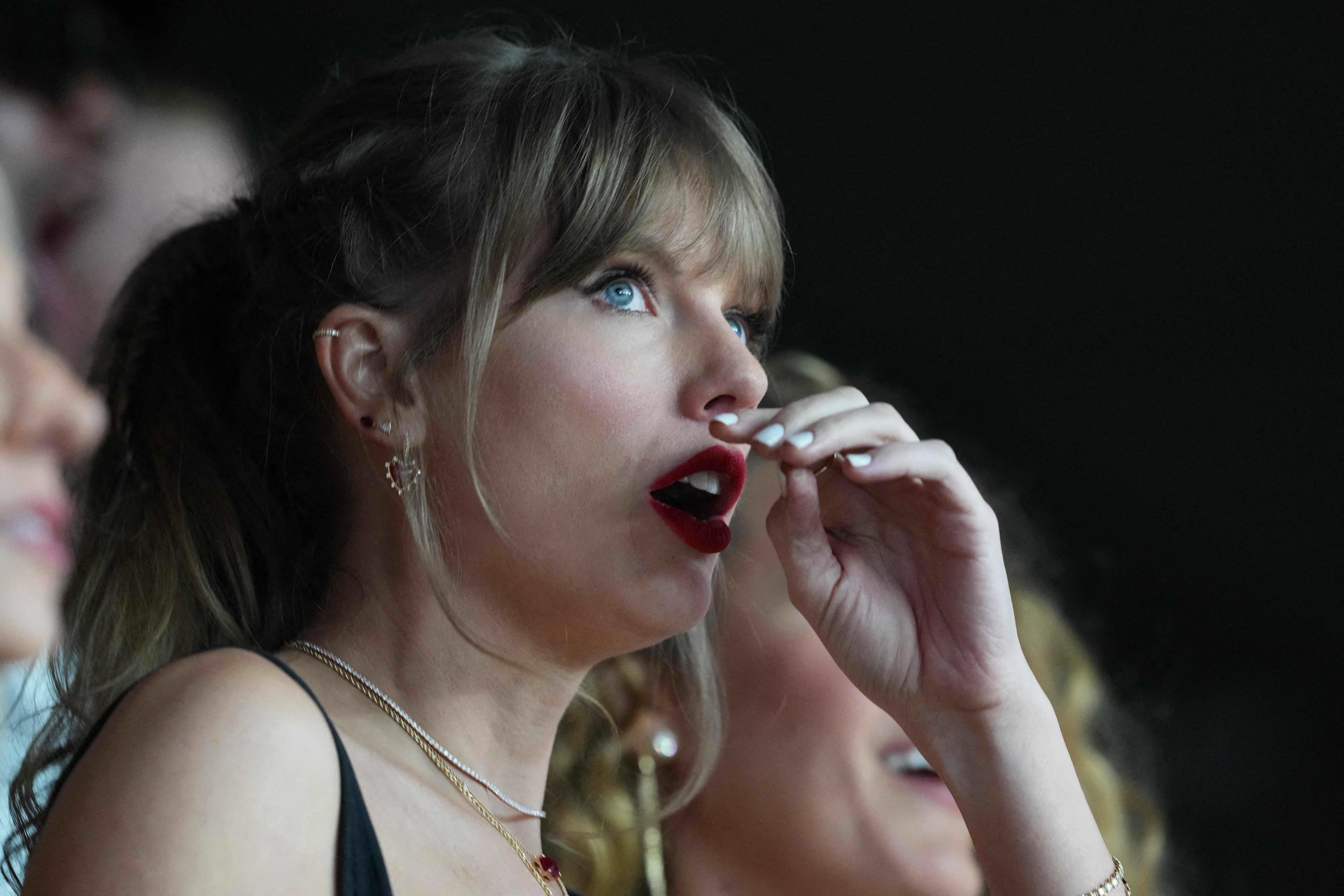 Taylor Swift sigue con muchos nervios la gran final (Mandatory Credit: Joe Camporeale-USA TODAY Sports)