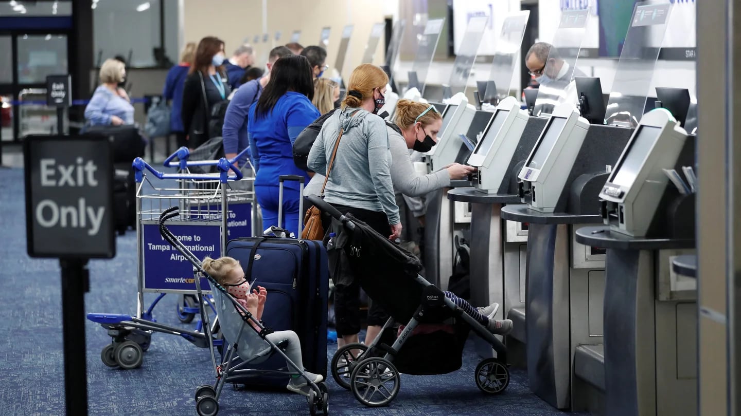 Se puede hacer check in en el aeropuerto