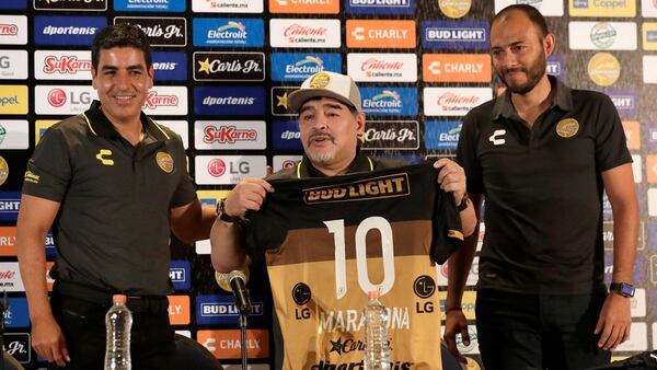 Resultado de imagen para Maradona, dorados