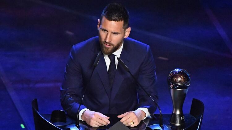 Messi se quedó con el premio The Best pero su elección generó controversias (Reuters)