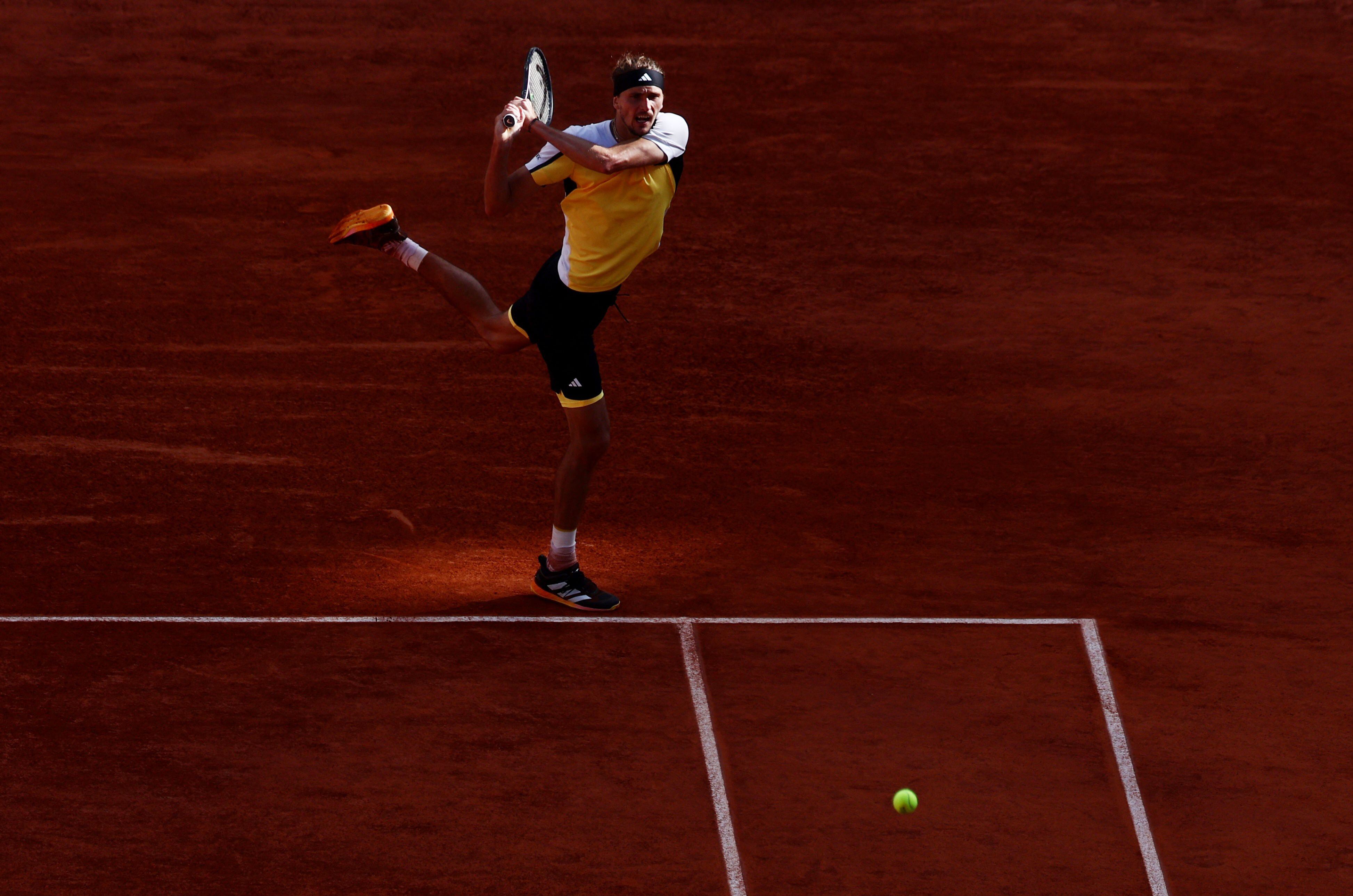 Zverev. (Yves Herman/Reuters)