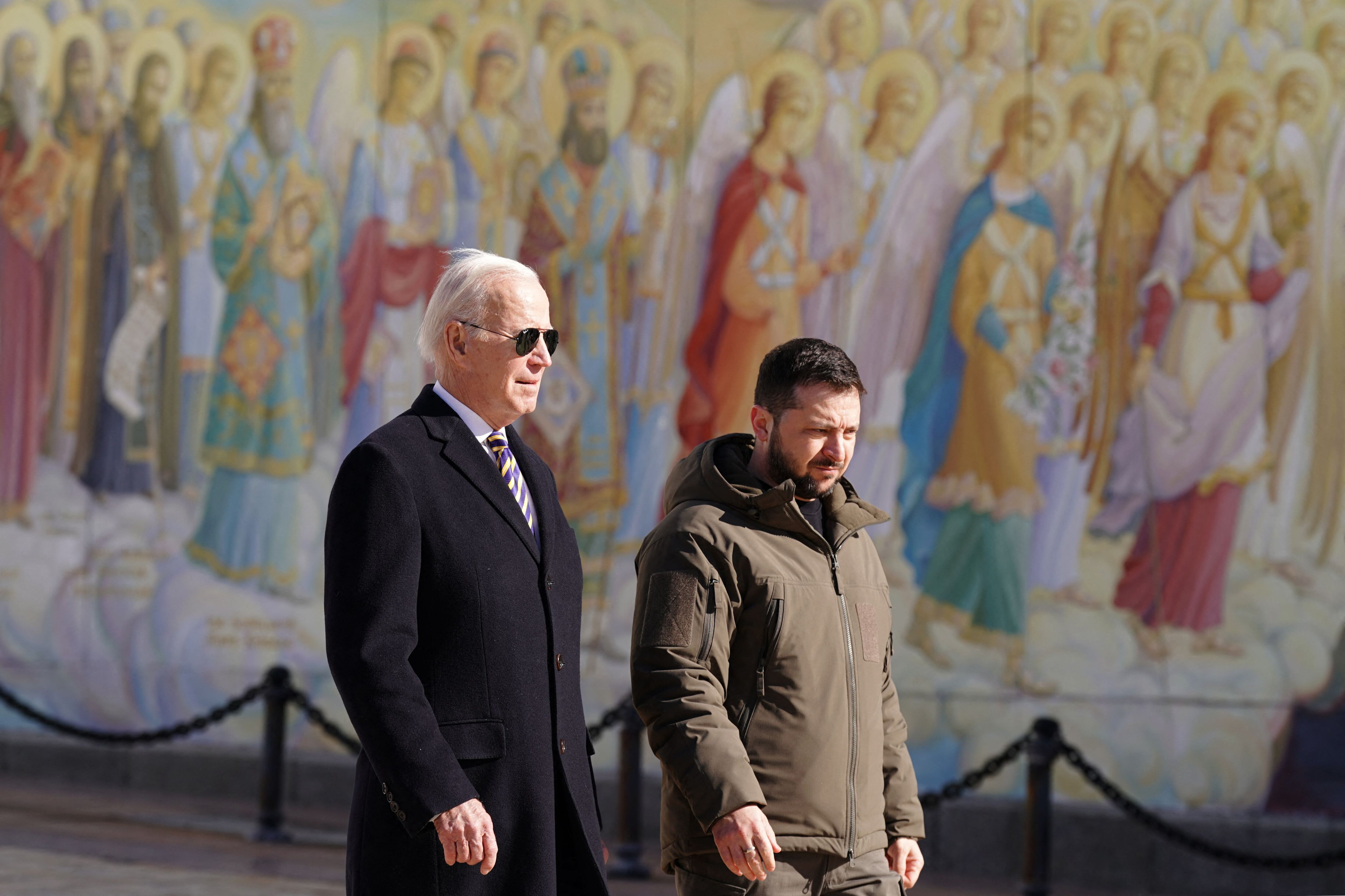 El presidente de los Estados Unidos, Joe Biden, también ratificó este fin de semana su apoyo incondicional a Ucrania. (AFP/ARCHIVO)