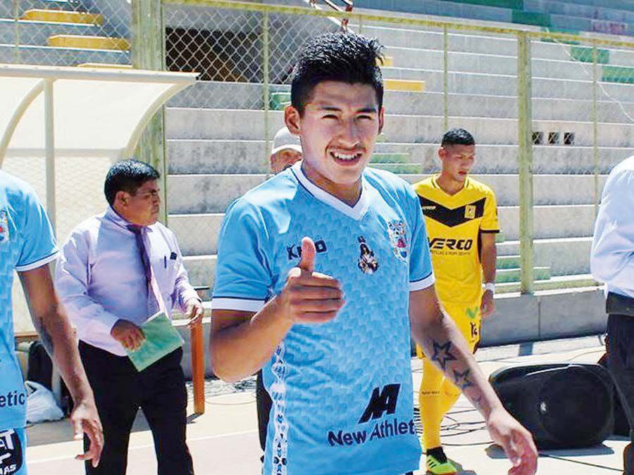 Andy Polar se hizo notar en Liga 1 defendiendo la camiseta de Binacional. - Crédito: Difusión.