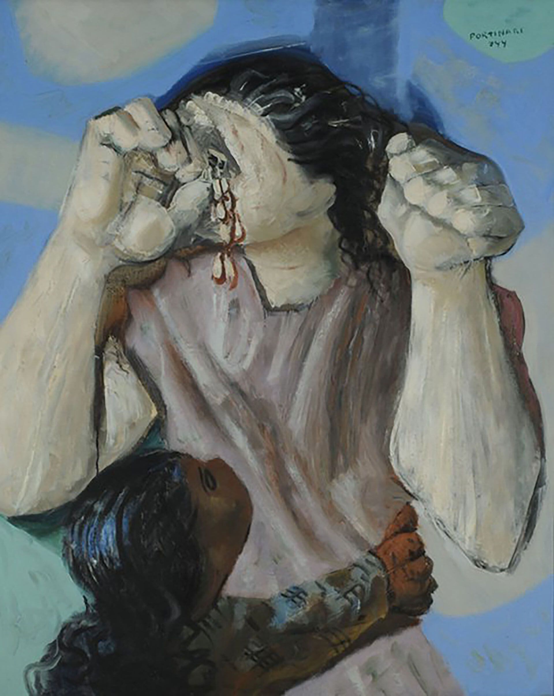 Mujer llorando de Candido Portinari - Fui, vi y escribí