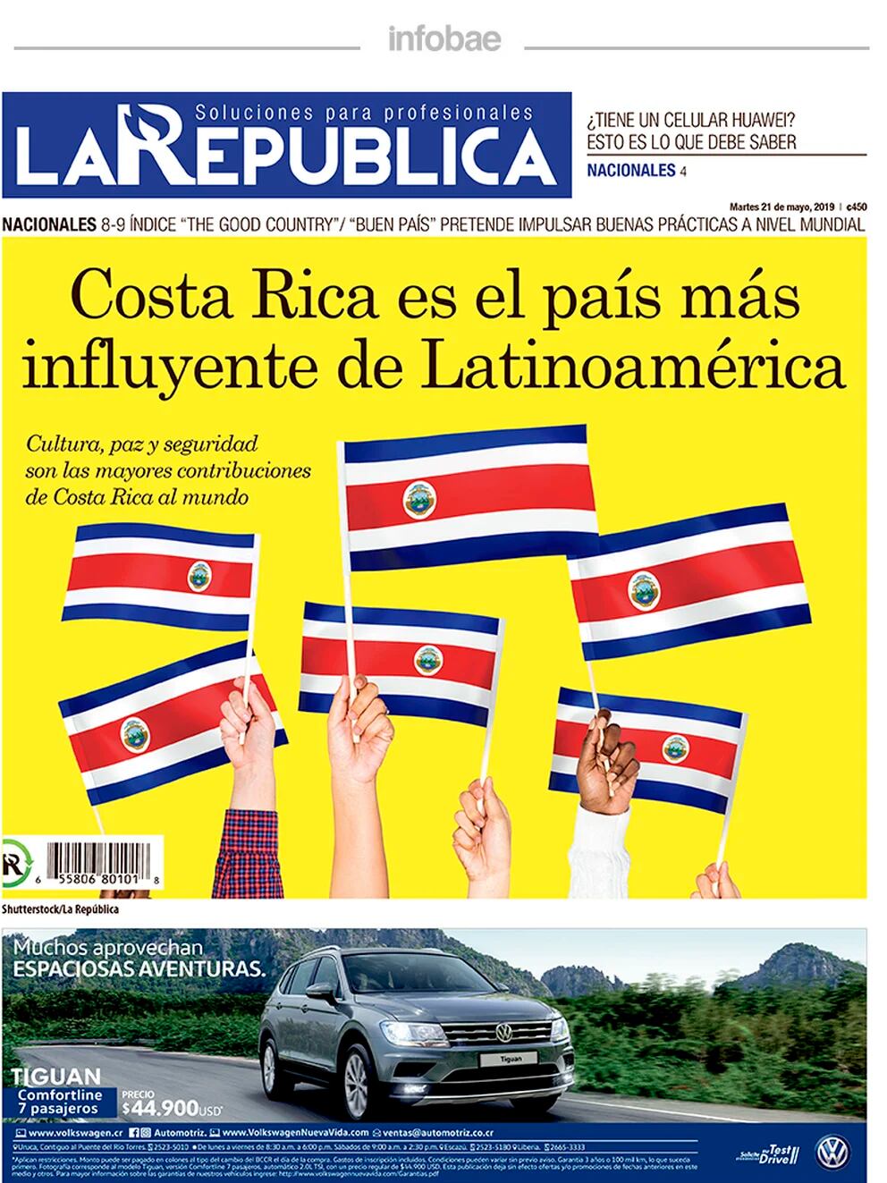La Republica Costa Rica 21 De Mayo De 2019 Infobae