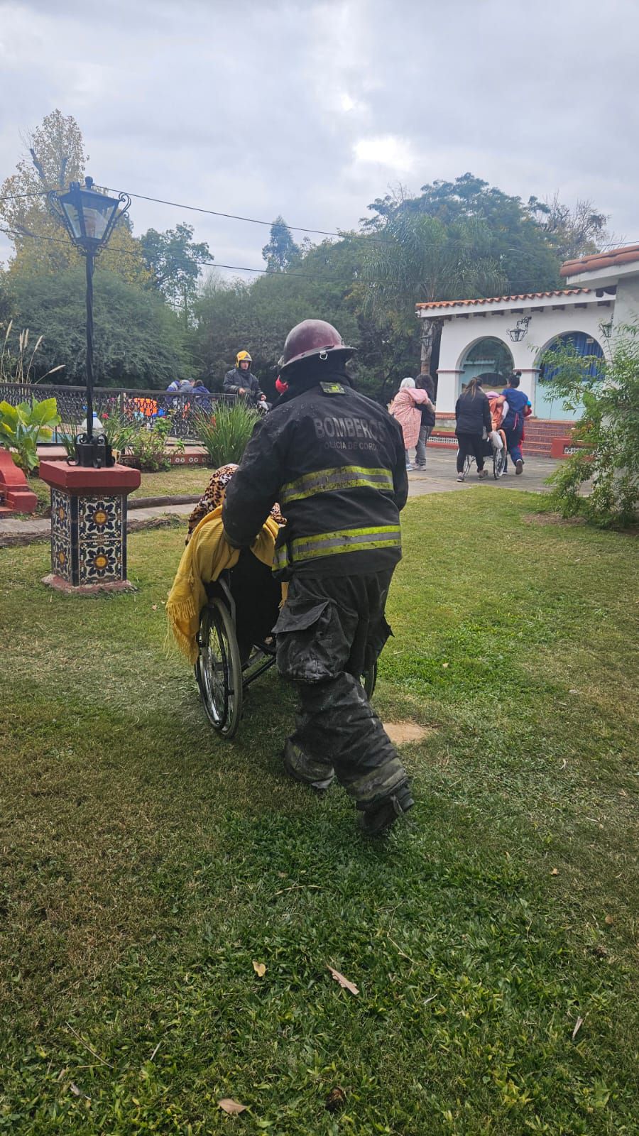 Incendio en un geriátrico de Córdoba