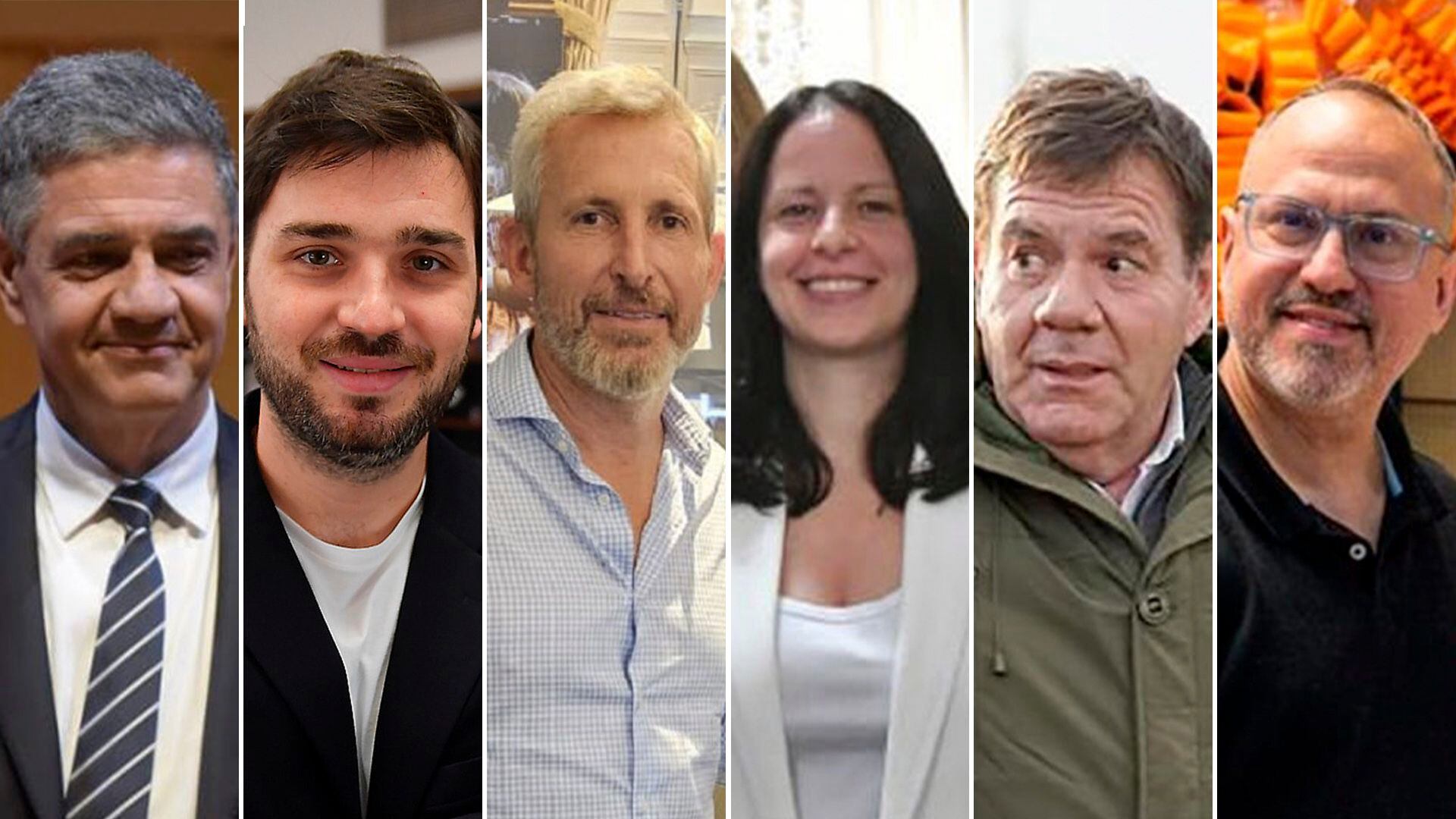 Gobernadores e intendentes del PRO Jorge Macri, Nacho Torres (gobernador de Chubut), Rogelio Frigerio, Soledad Martínez, Guillermo Montenegro y Diego Valenzuela