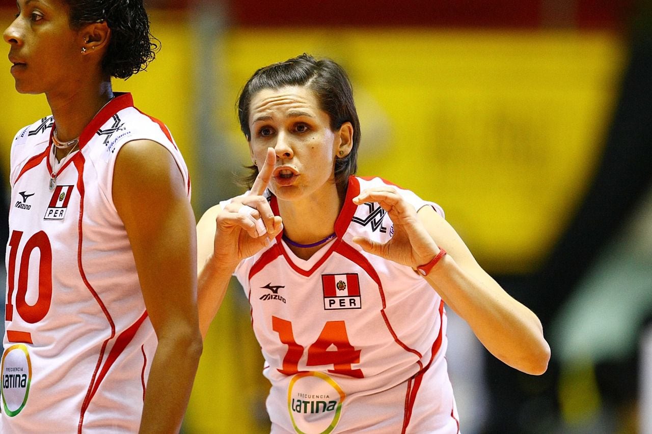 Elena Keldibekova durante su etapa en la selección peruana - Créditos: Difusión