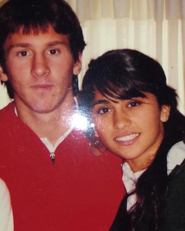 La foto inédita de Messi y Antonela cuando eran adolescentes