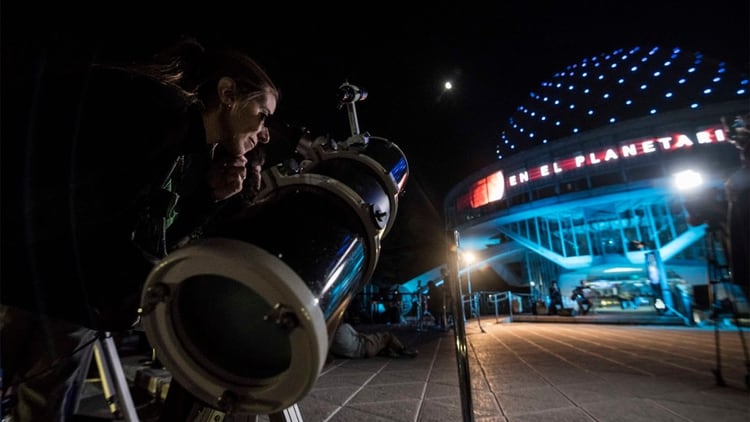 Imágenes del eclipse de luna que hubo en enero de 2019 (Guillermo Llamos)