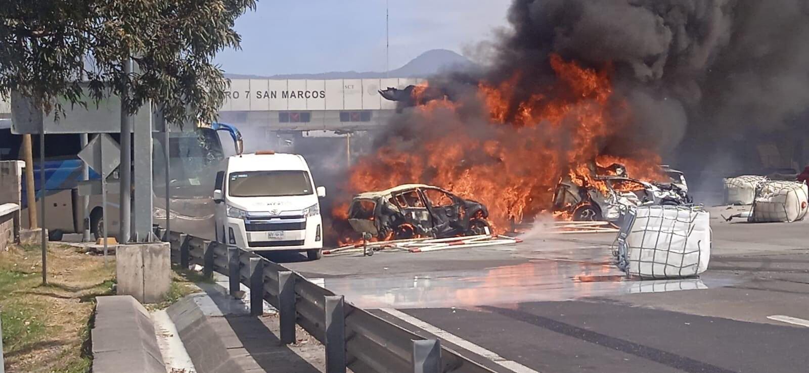 Accidente México-Puebla