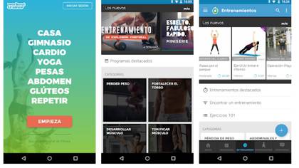 Se pueden configurar entrenamientos cronometrados de alta intensidad (HIIT).