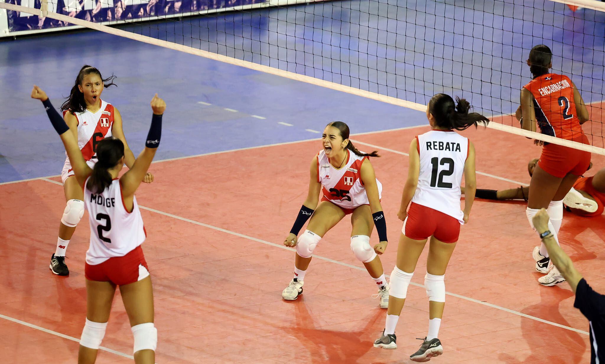 Perú derrotó a República Dominicana en su debut en la Copa Panamericana Sub 17 de vóley.