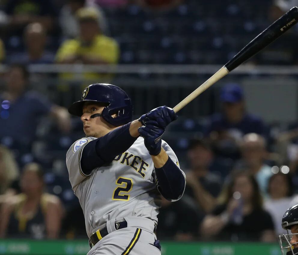 Mexicanos MLB Luis Urías pega home run victoria Brewers