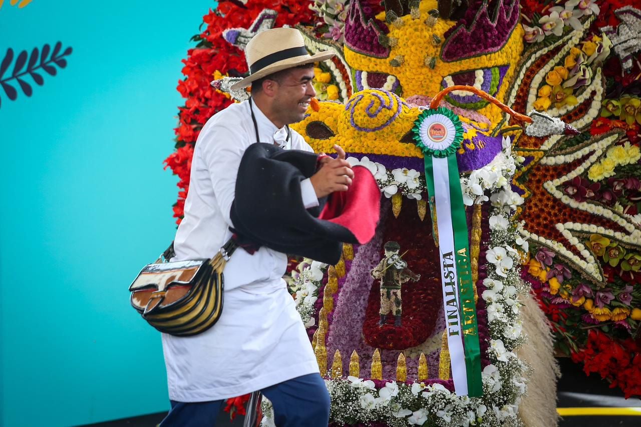 Ganador silleta Artística. Foto: Alcaldía de Medellín