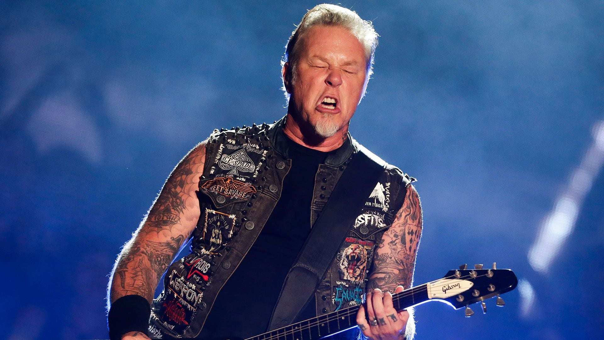  James Hetfield hoy cumple 60 años (AP)