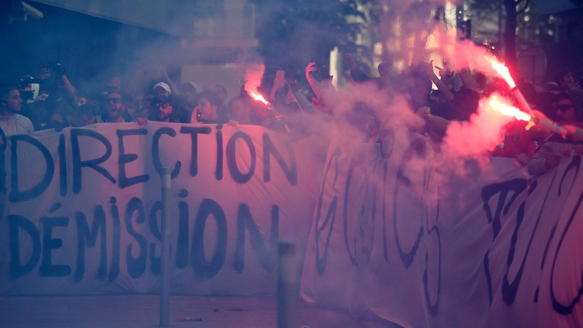 protesta-de-los-hinchas-del-PSG