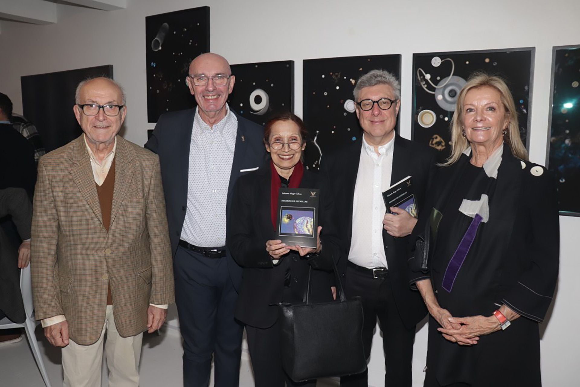 Edgardo Fraga, Eduardo Gálvez, Silvia Delfino, José Castillo y Cecilia Caballero