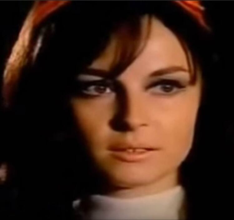 Irán Eory en la cinta de 1970, como “Rubí”