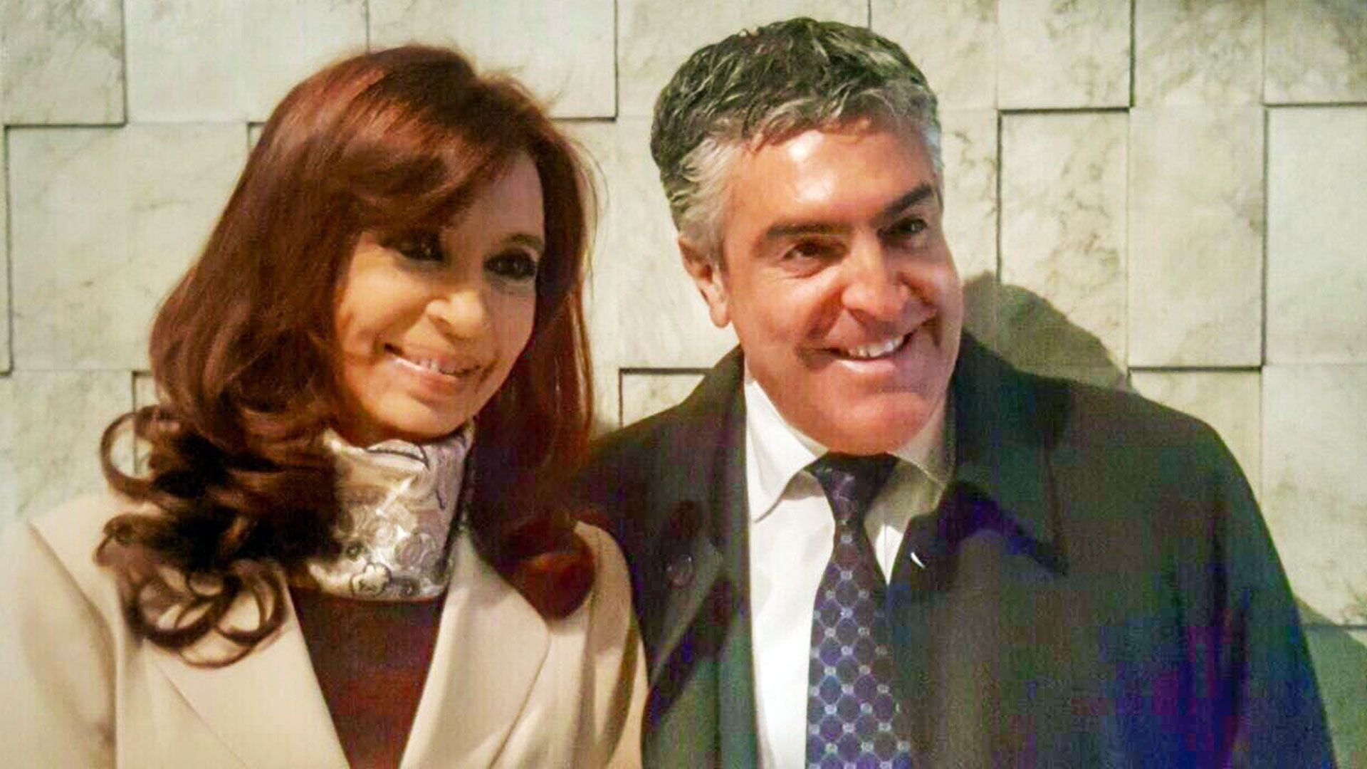 Gregorio Dalbon y Cristina Kirchner