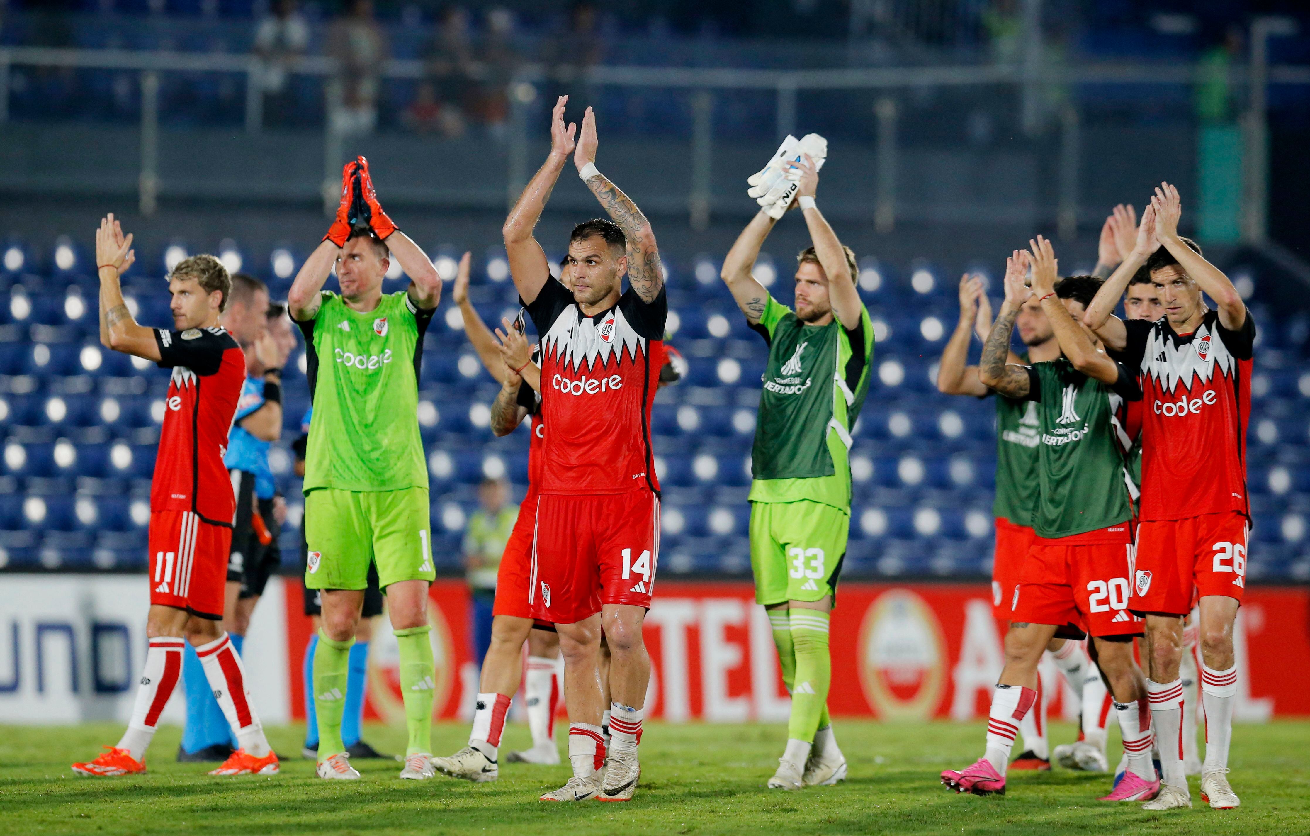 River Plate quedó a un paso de asegurar su pase a los octavos de final de la Libertadores (Foto: Reuters/Cesar Olmedo)