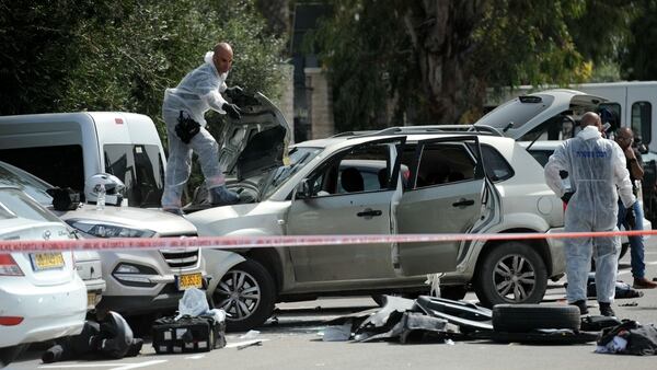 El auto del atacante (Reuters)
